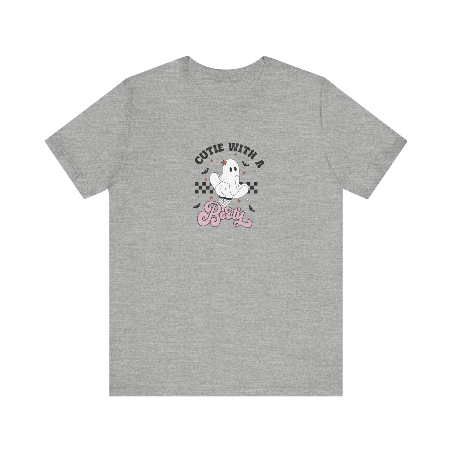 Cutie With A Booty Ghost Unisex Jersey Short Sleeve Tee