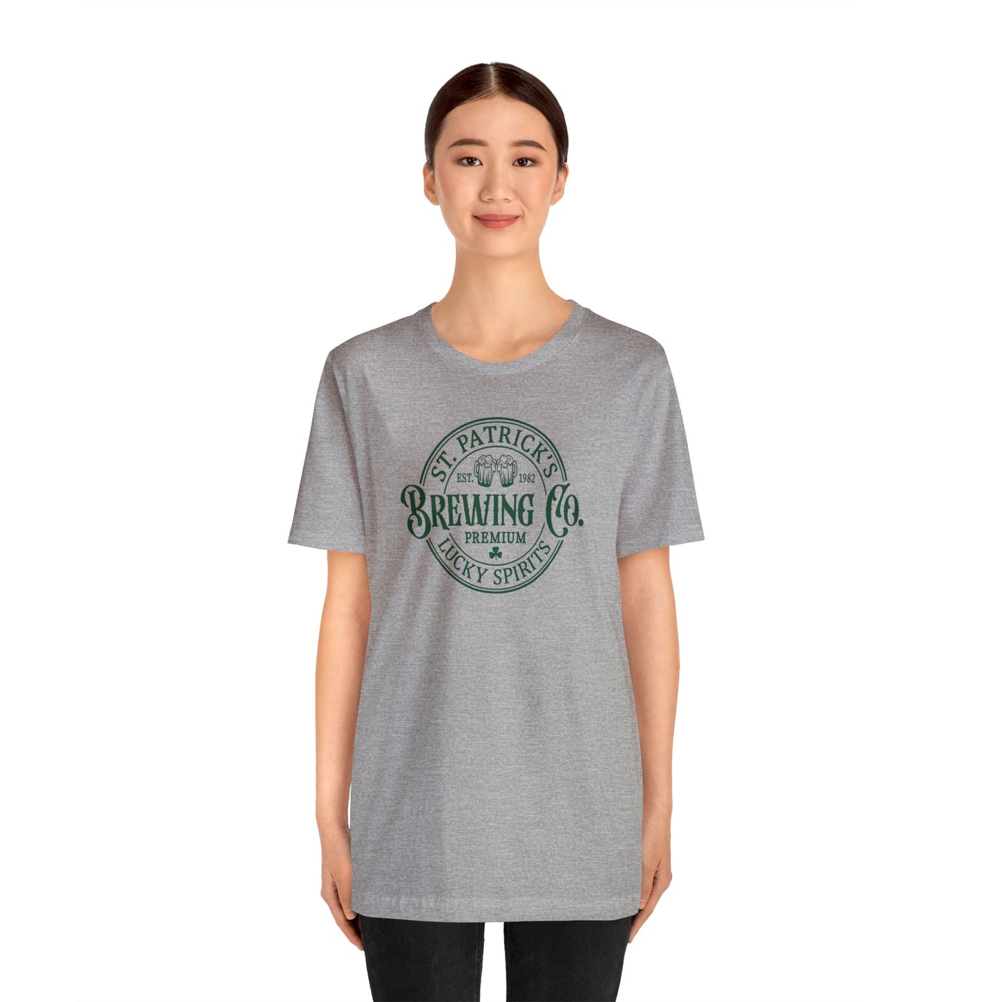 St Patrick's Day Shirt Unisex Jersey Short Sleeve Tee T-Shirt Outdoors Shirt St Paddys Day Shirt