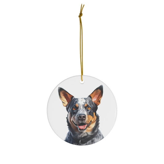 Australian Cattle Dog Ceramic Ornament