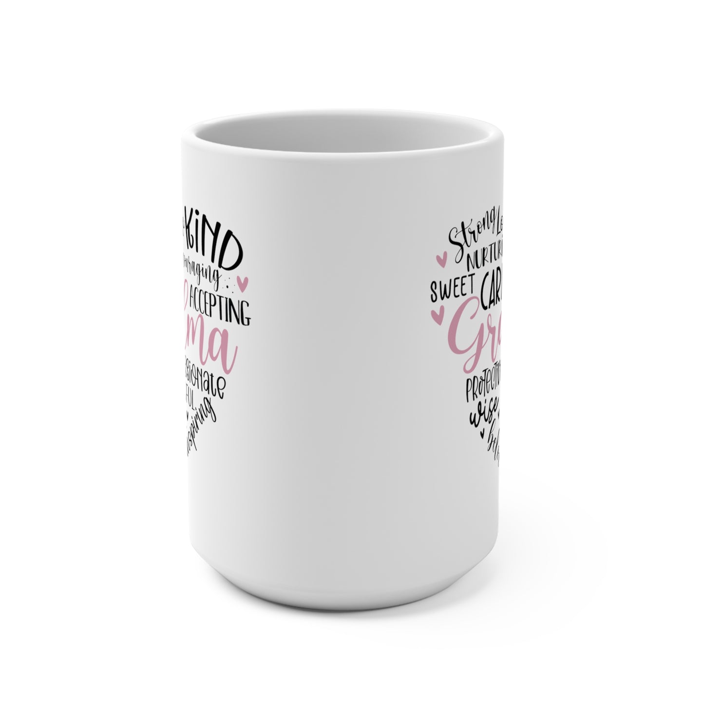 Grandma Heart Mug 15oz