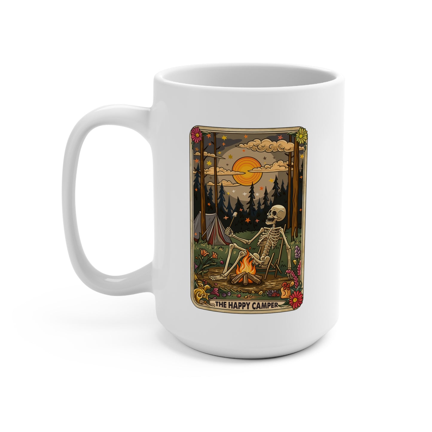 Happy Camper Tarot Mug 15oz