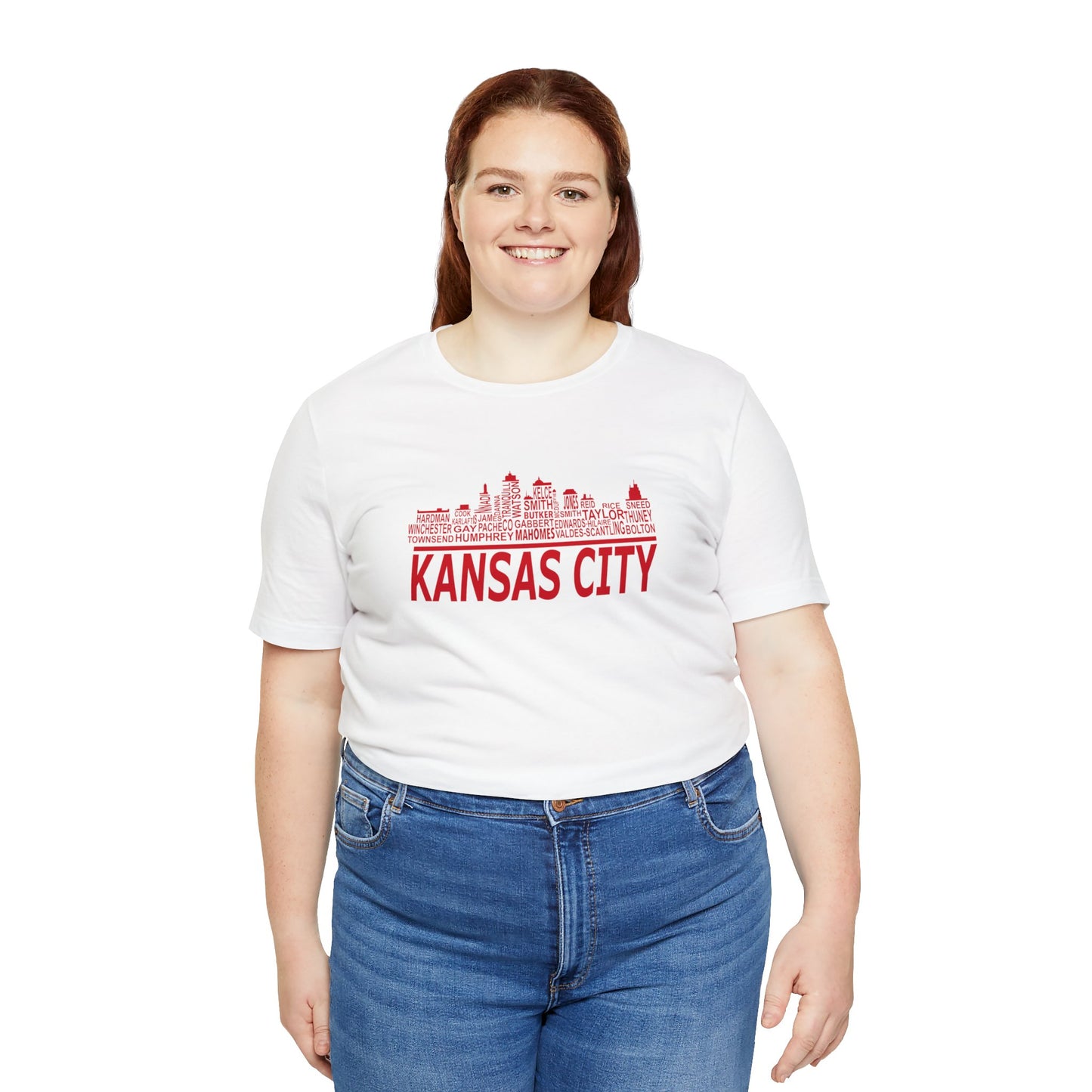 Kansas City Skyline Unisex Jersey Short Sleeve Tee T-Shirt