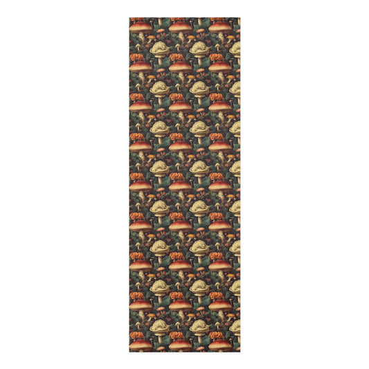 Cottagecore Mushroom Foam Yoga Mat 24x72in