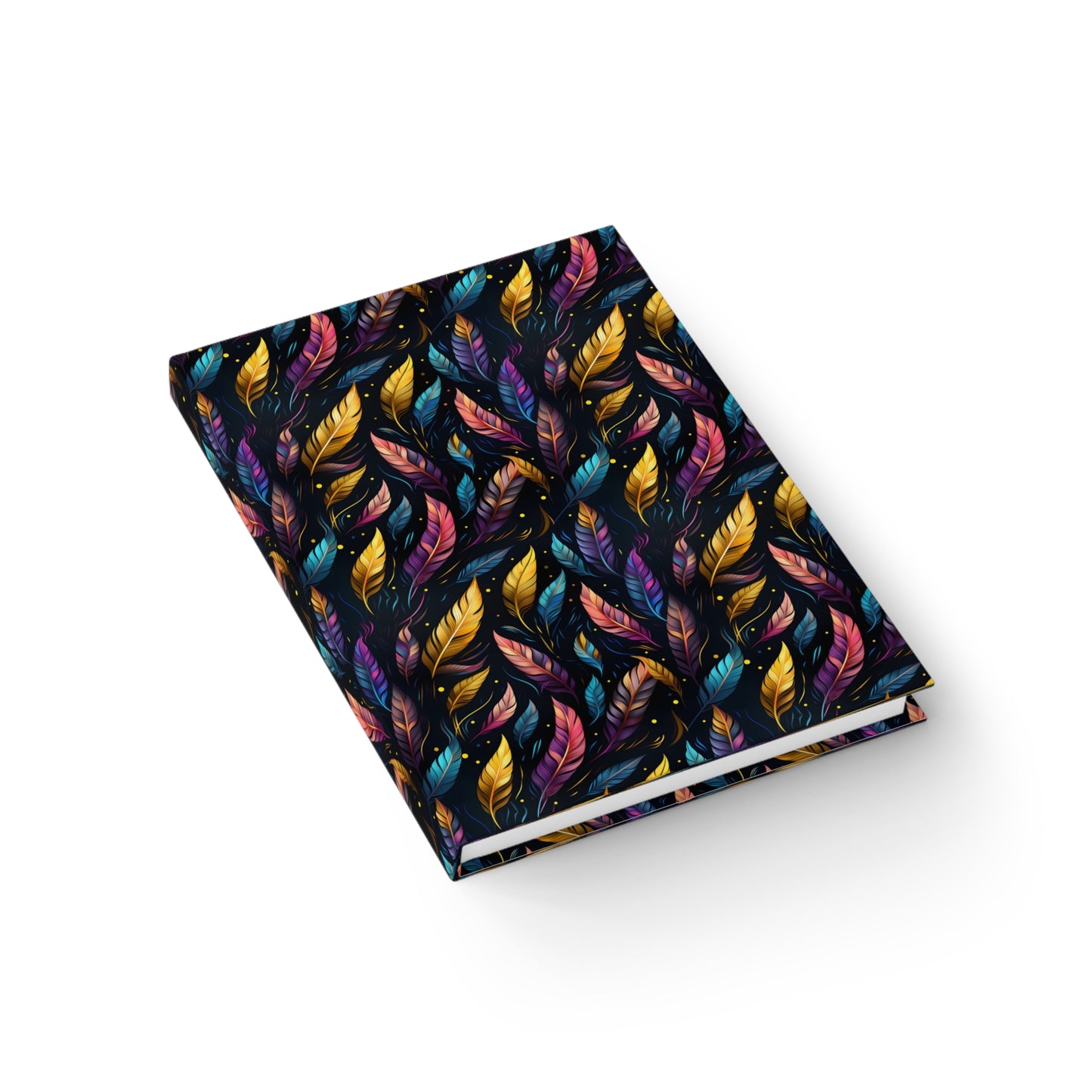 Bright Feather Notebook Blank Diary