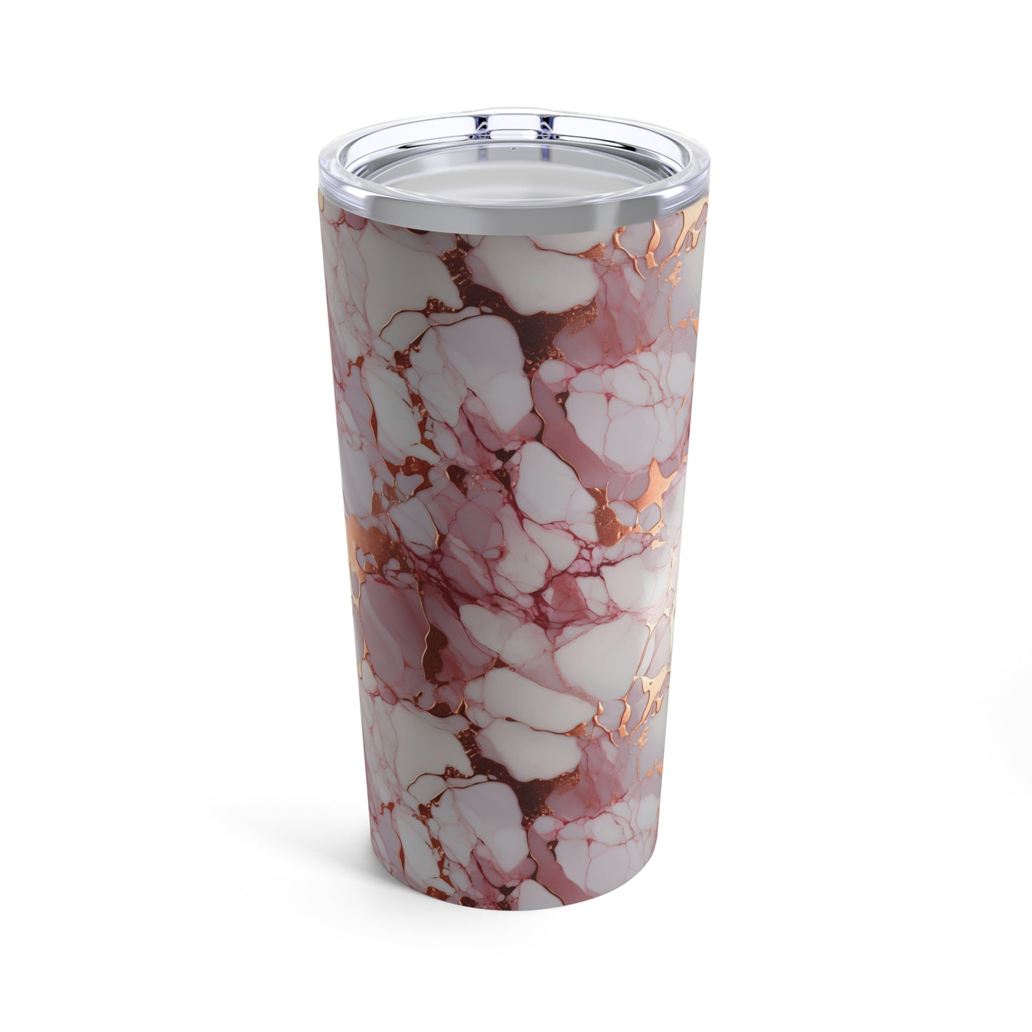 Rose Gold Tumbler 20oz Marble Tumbler