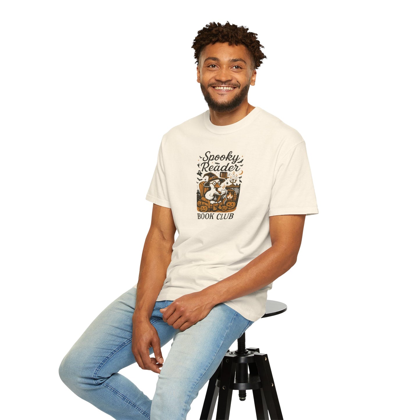 Spooky Goose Reading T-Shirt