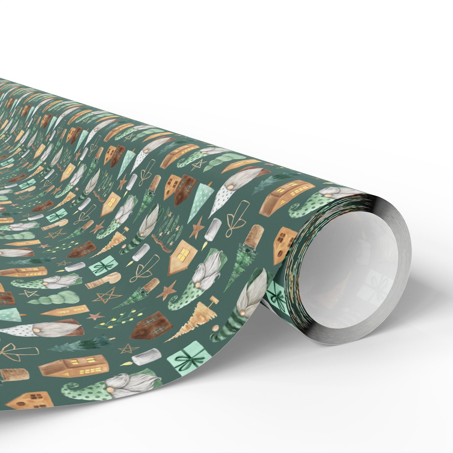 Christmas Gnome Wrapping Paper