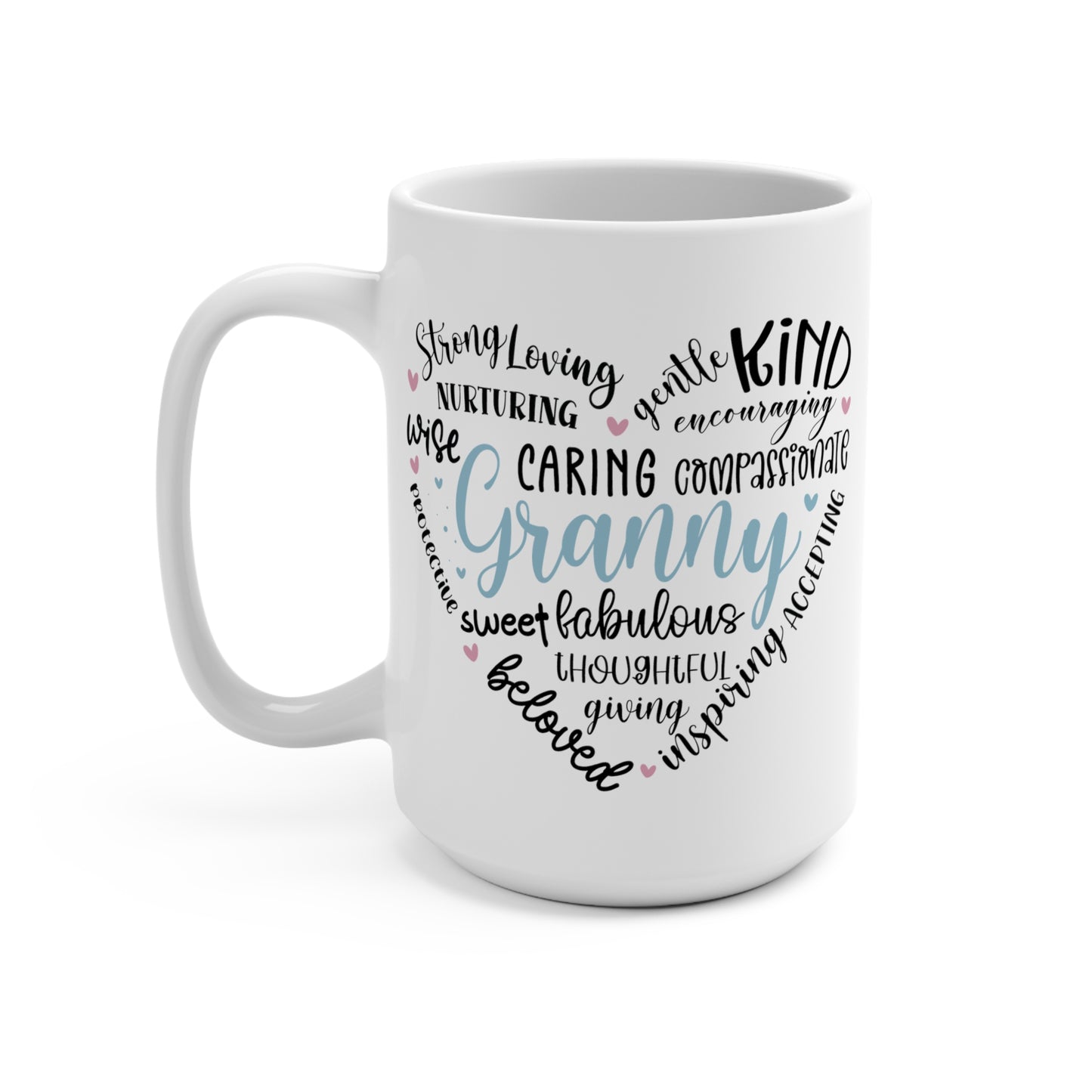 Granny Heart Mug 15oz