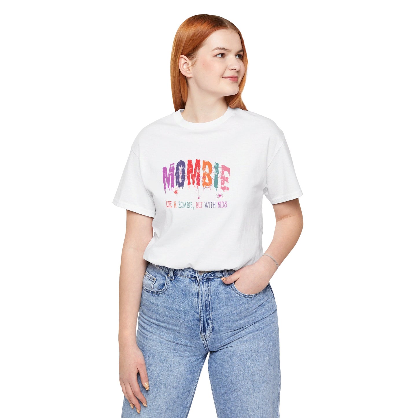 Mombie Unisex Jersey Short Sleeve Tee Halloween Shirt Funny Shirt