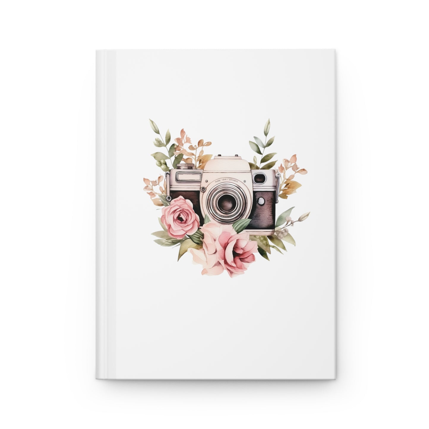 Vintage Camera Hardcover Journal Matte Notebook journal Garden Journal Dream journal Goal Journal Rose Journal