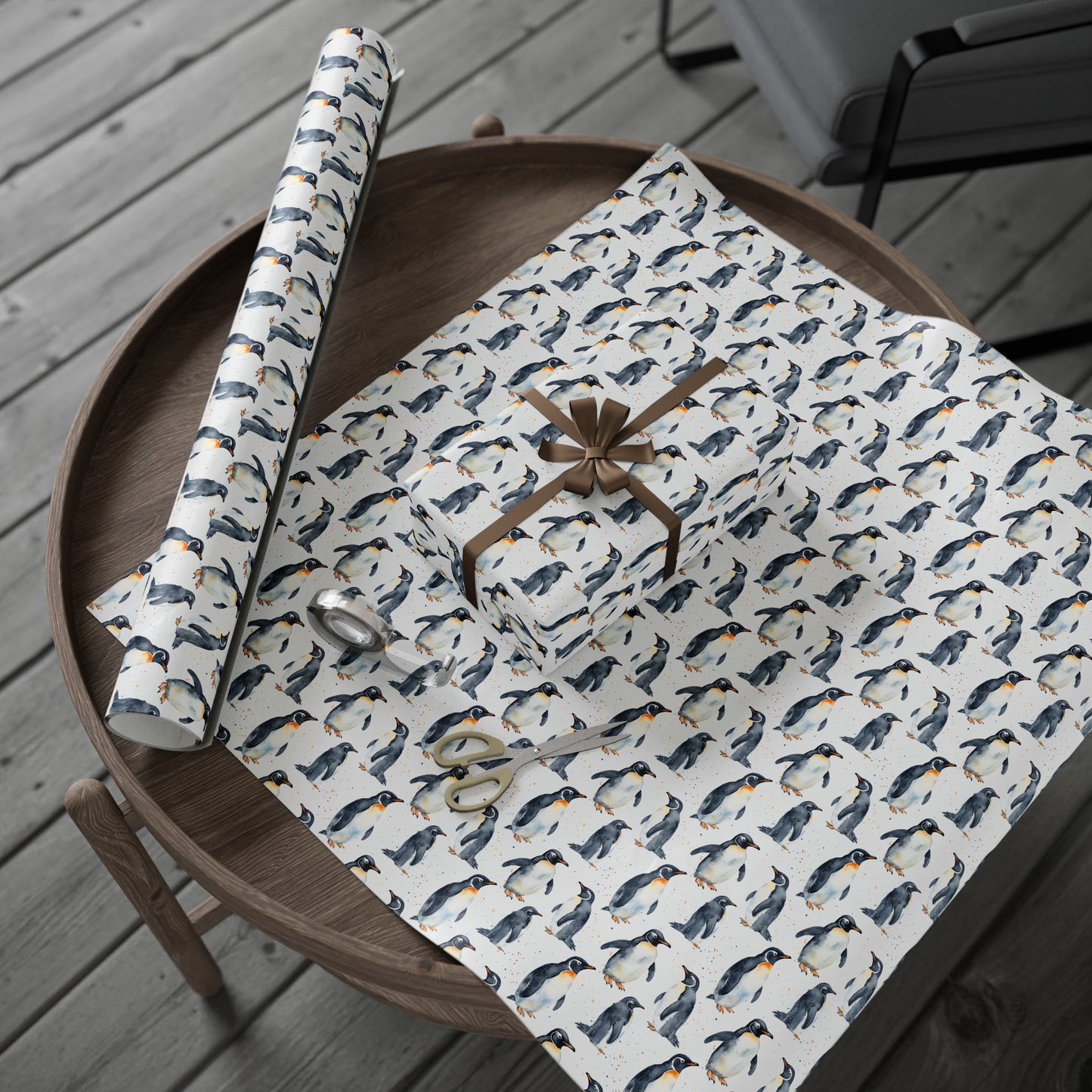 Penguin Gift Wrapping Papers