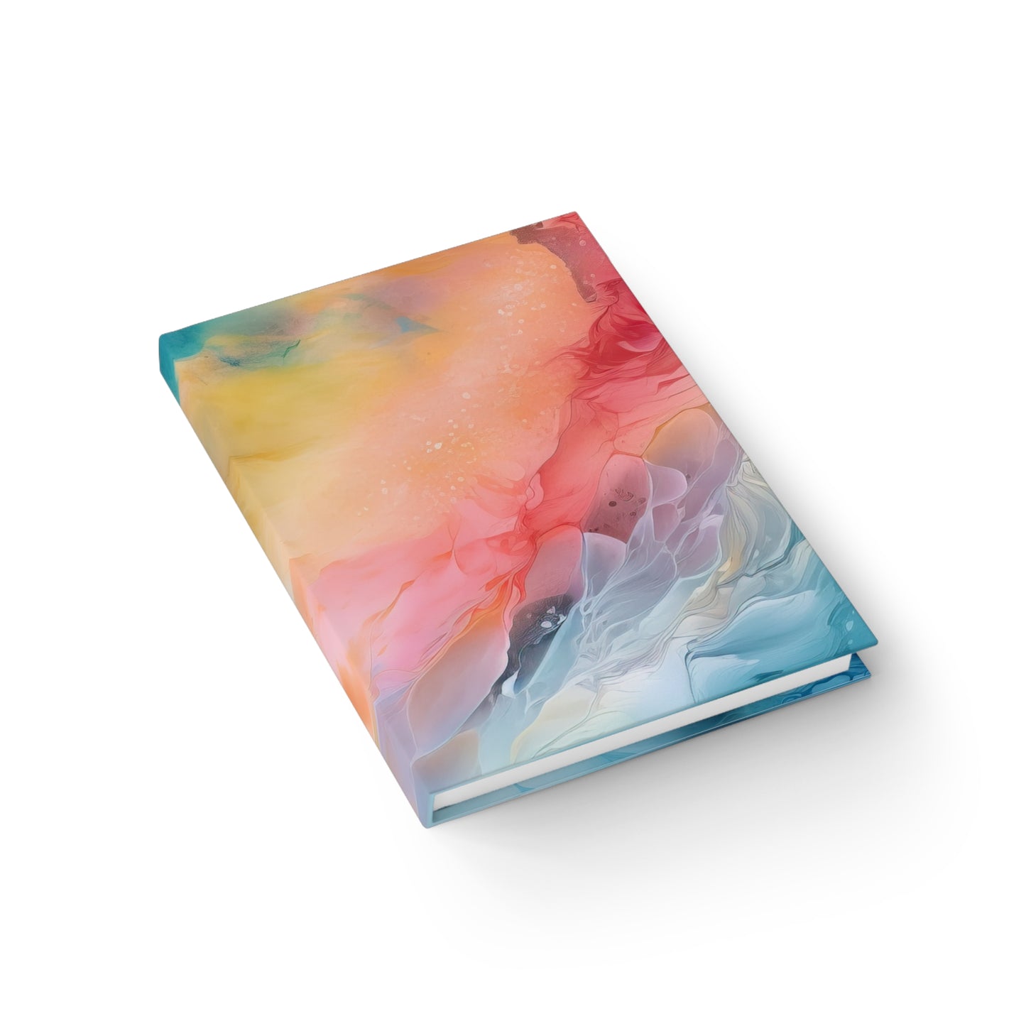 Alcohol Ink Notebook Blank Journal