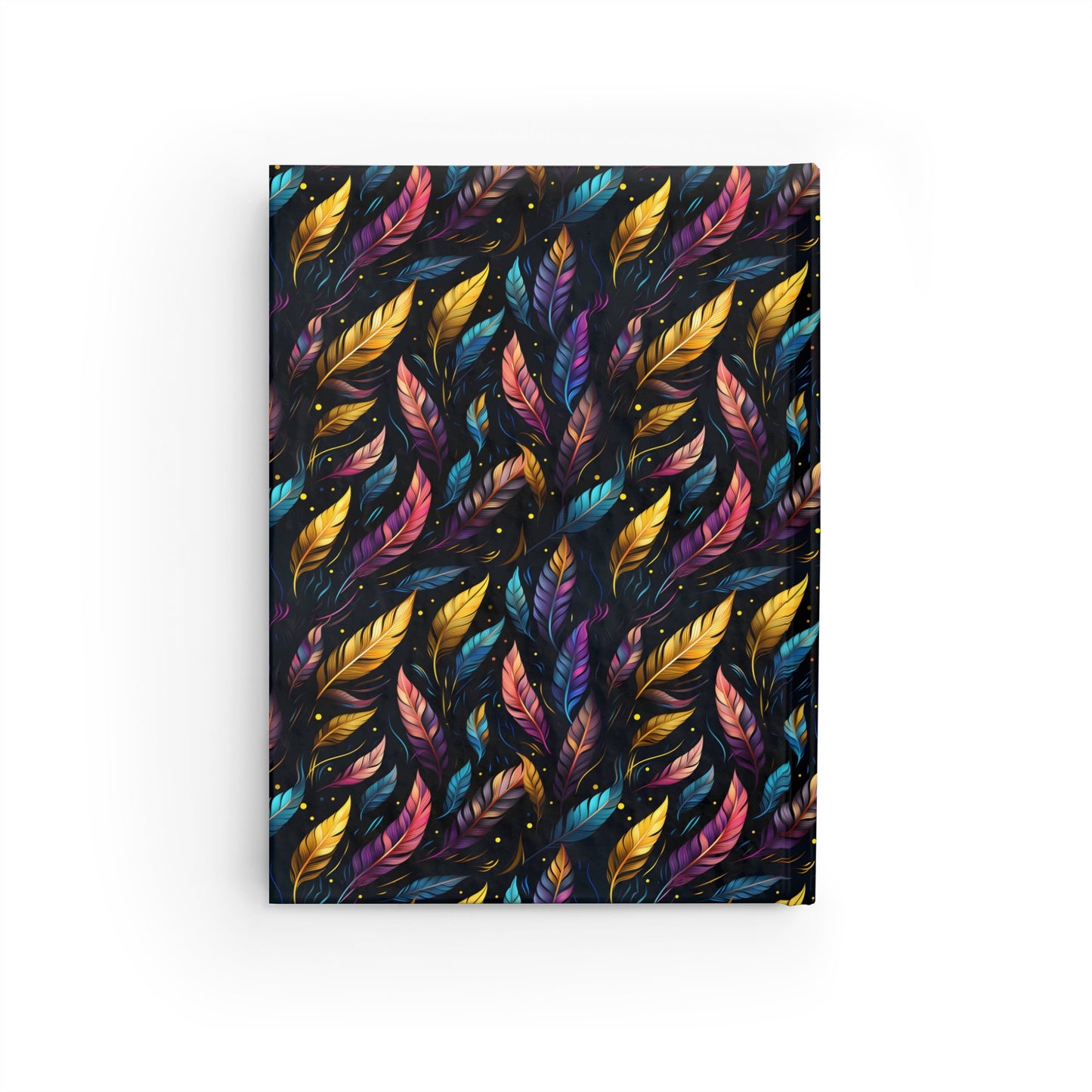 Bright Feather Notebook Blank Diary