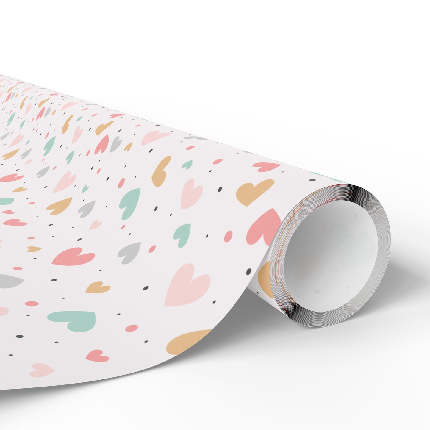 Pastel Heart Wrapping Paper