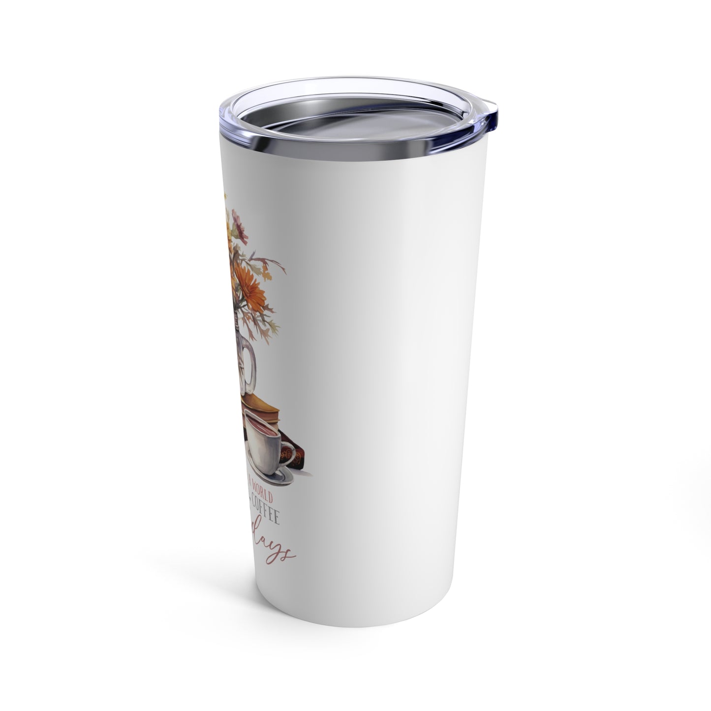 Let's Get Lost in a World of Books Tumbler 20oz