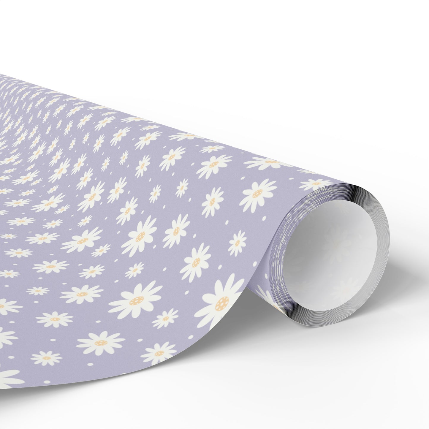 Daisy Wrapping Paper Purple Gift Wrap