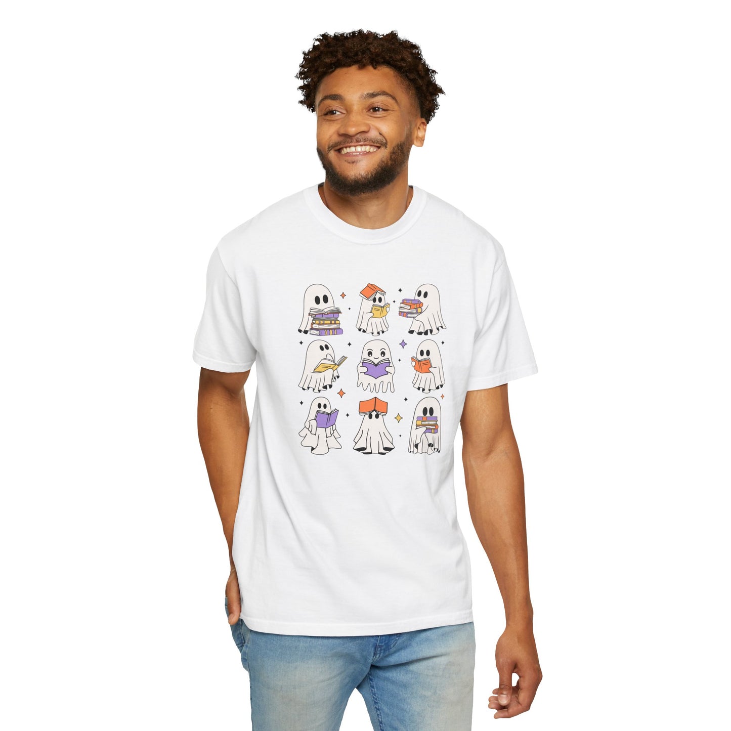 Ghostly Bookworm T-shirt