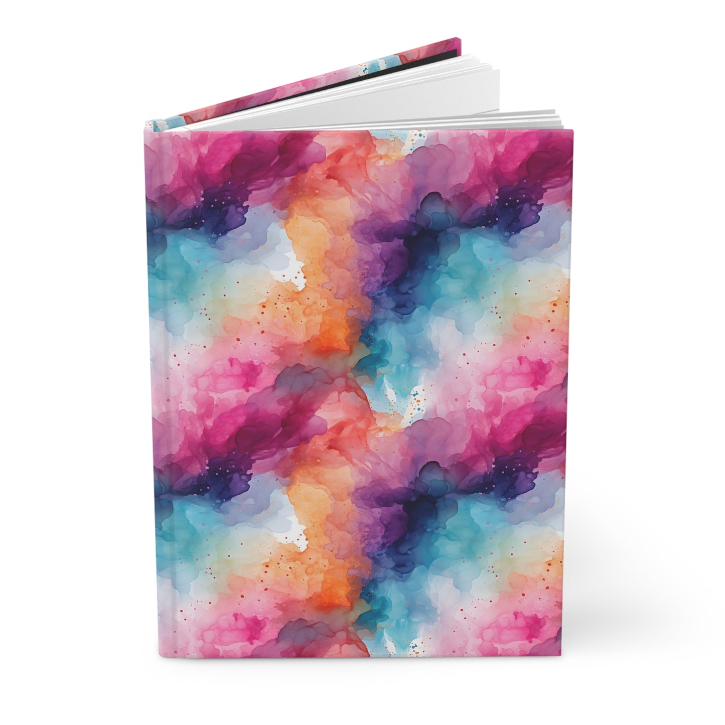 Alcohol Ink Hardcover Journal Matte Notebook