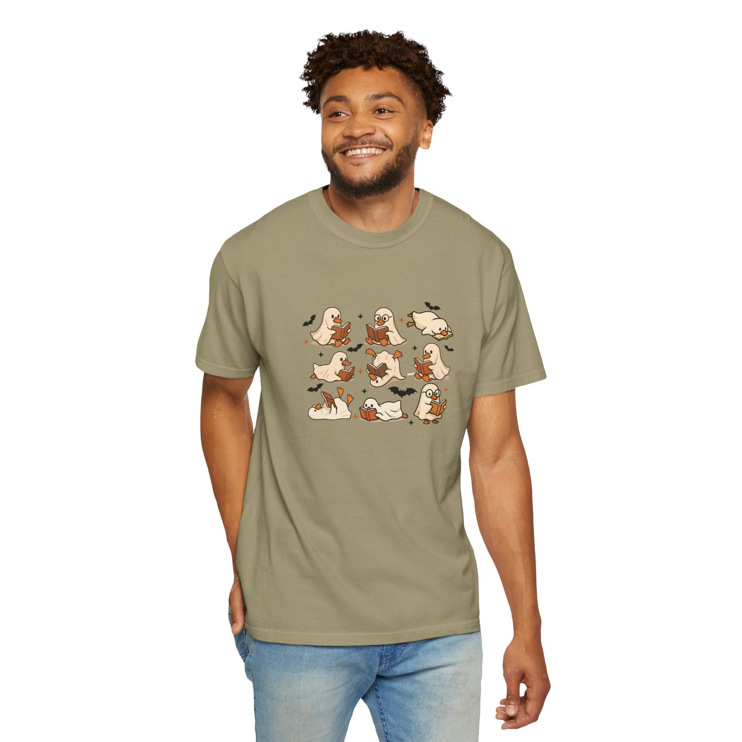 Ghostly Goose Bookish T-shirt