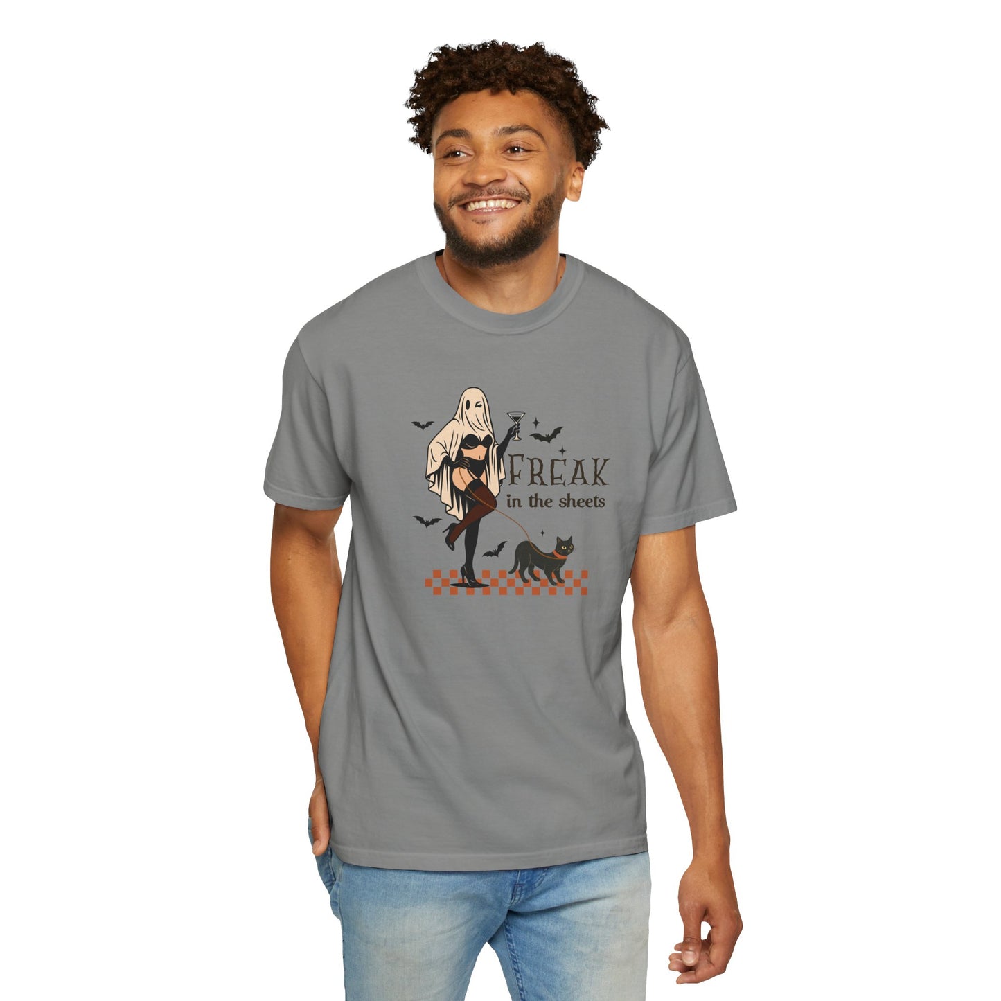 Ghostly Unisex T-shirt with Sexy Ghost Design
