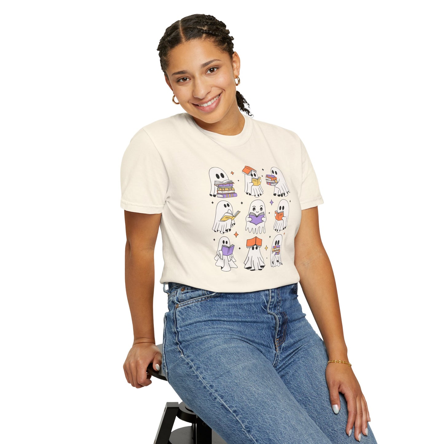 Ghostly Bookworm T-shirt