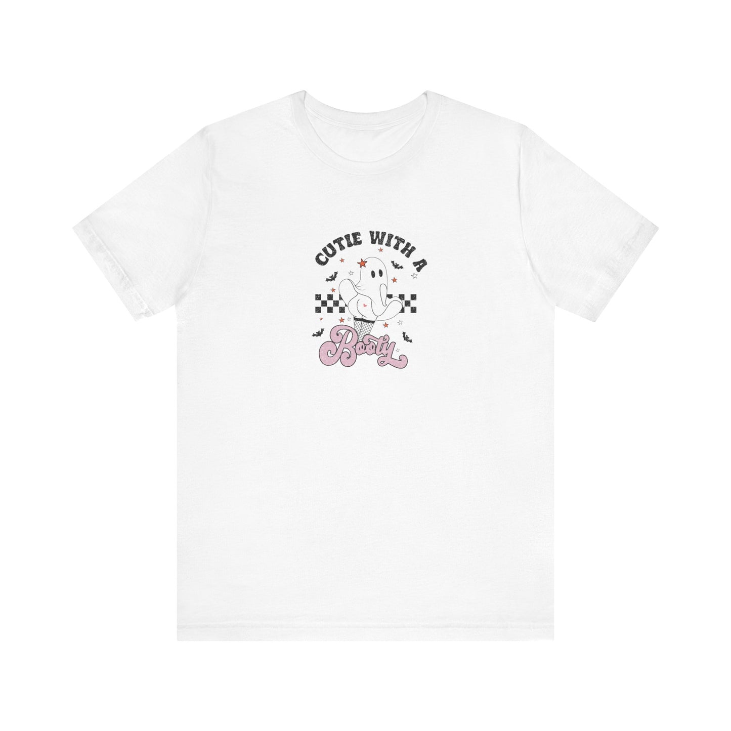 Cutie With A Booty Ghost Unisex Jersey Short Sleeve Tee