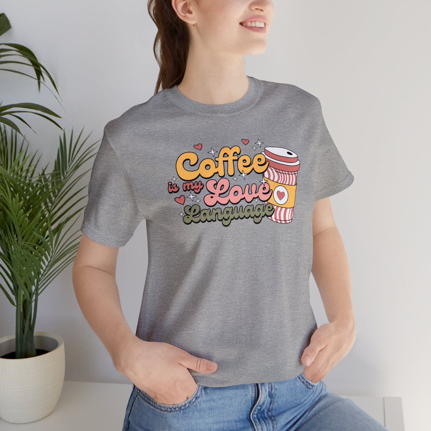 Cute Coffee Shirt Unisex Jersey Short Sleeve Tee