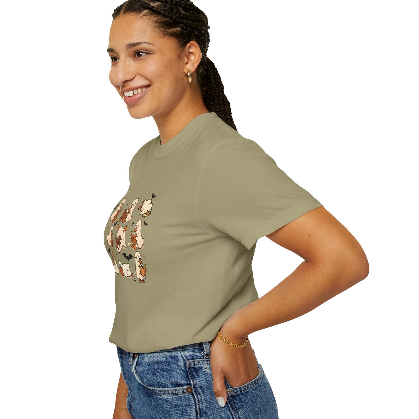 Ghostly Goose Bookish T-shirt