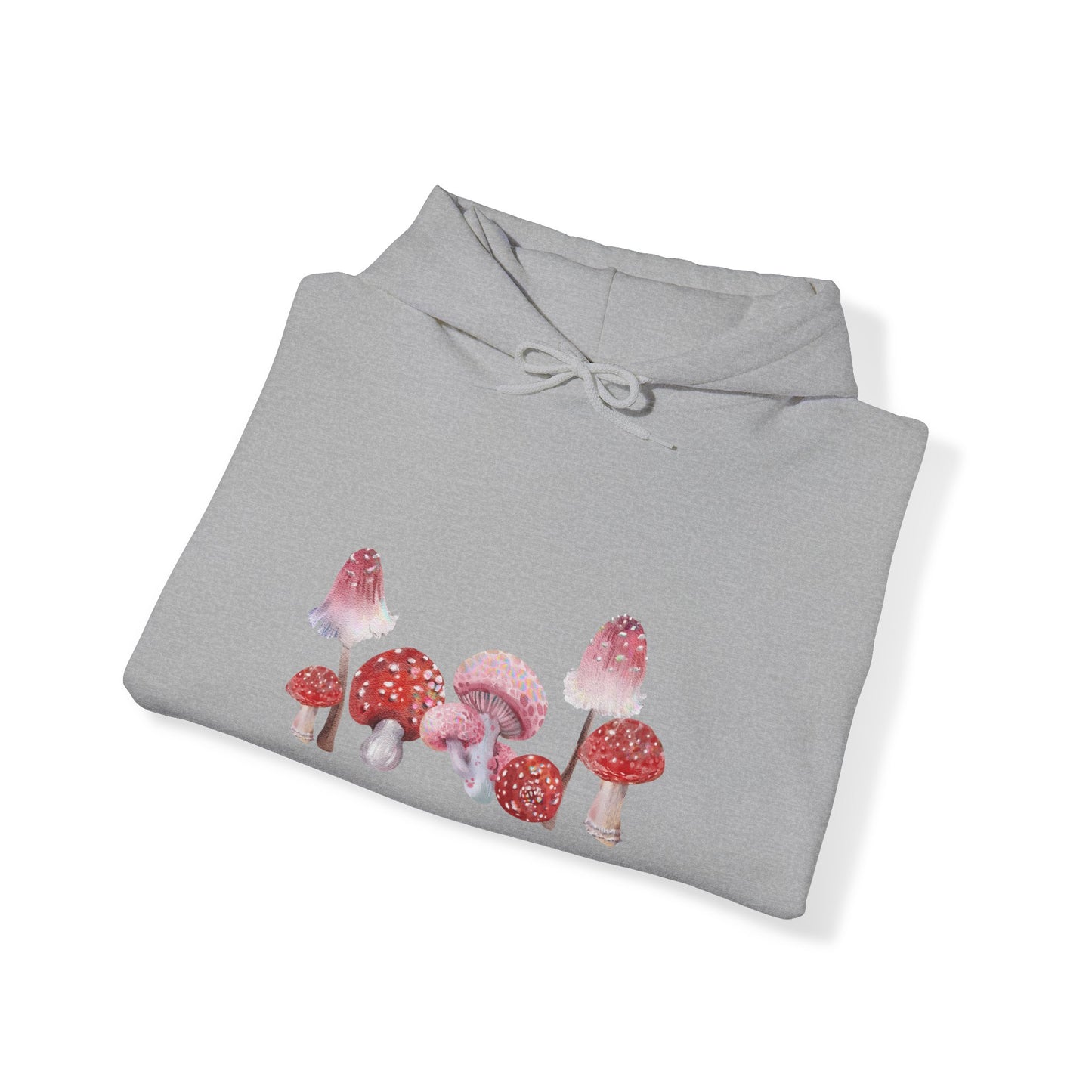 Unisex Watercolor Mushroom Heavy Blend Hooded Hoodie Sweatshirt