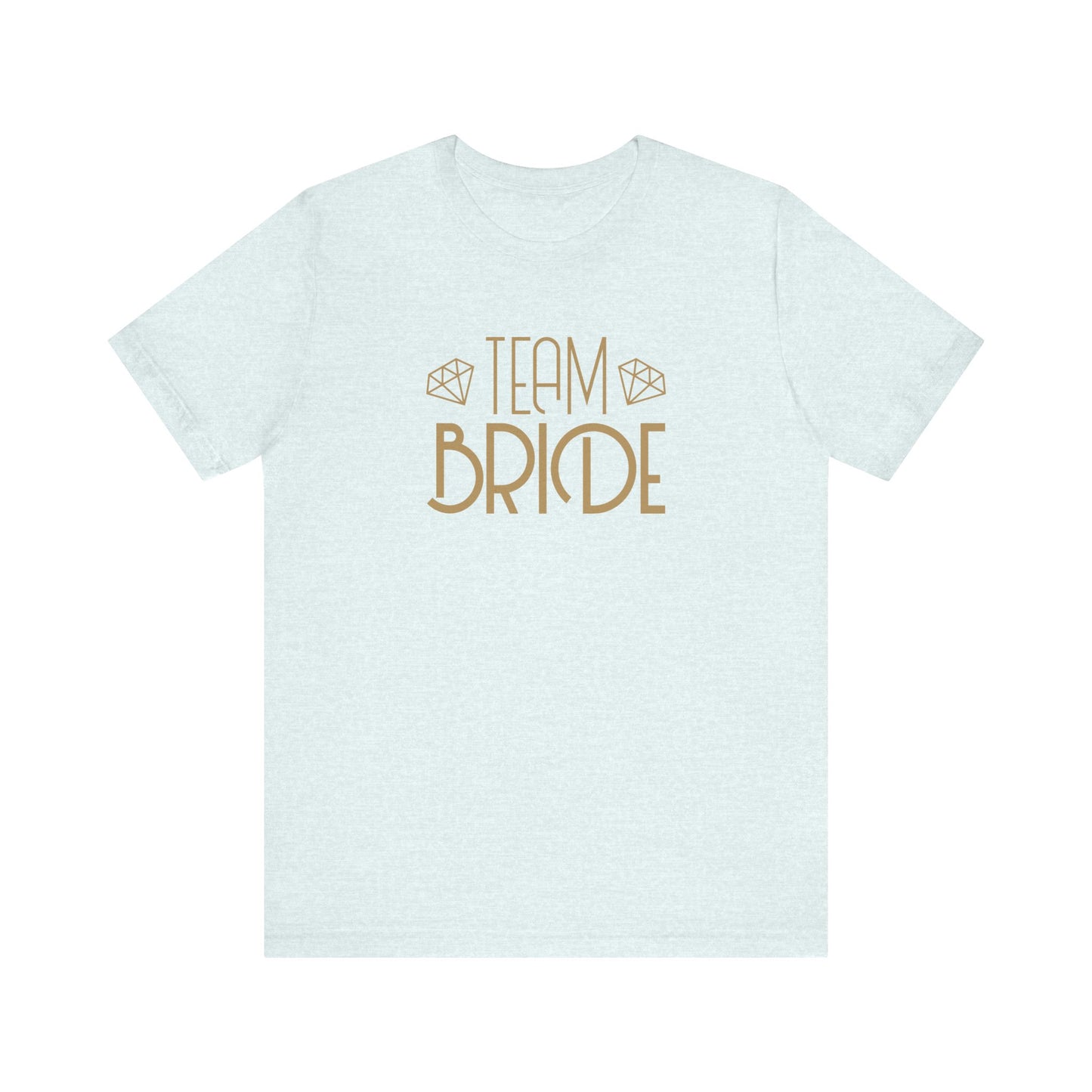 Team Bride Art Deco Unisex Jersey Short Sleeve Tee Bachelorette Party Shirt