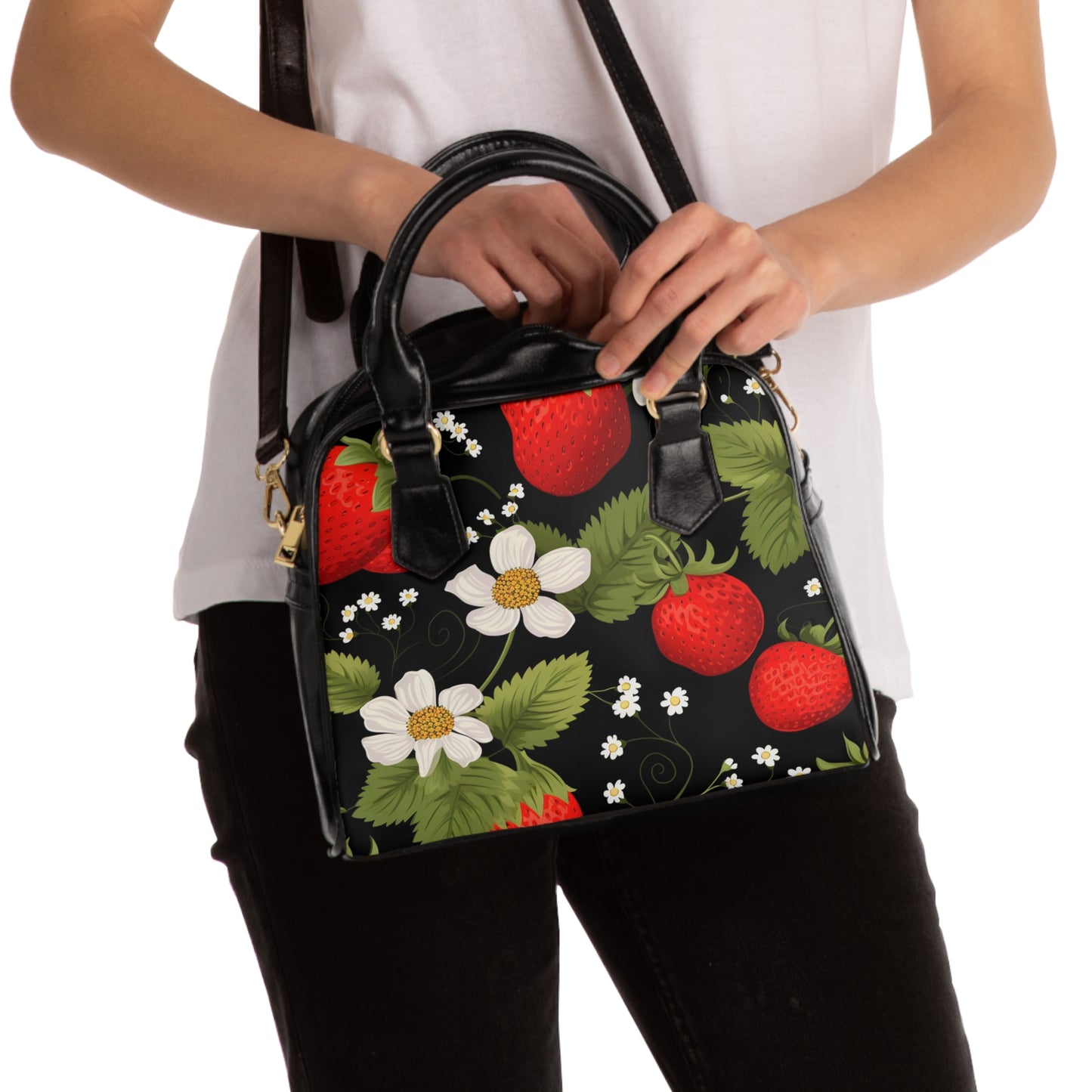 Strawberry Shoulder Handbag