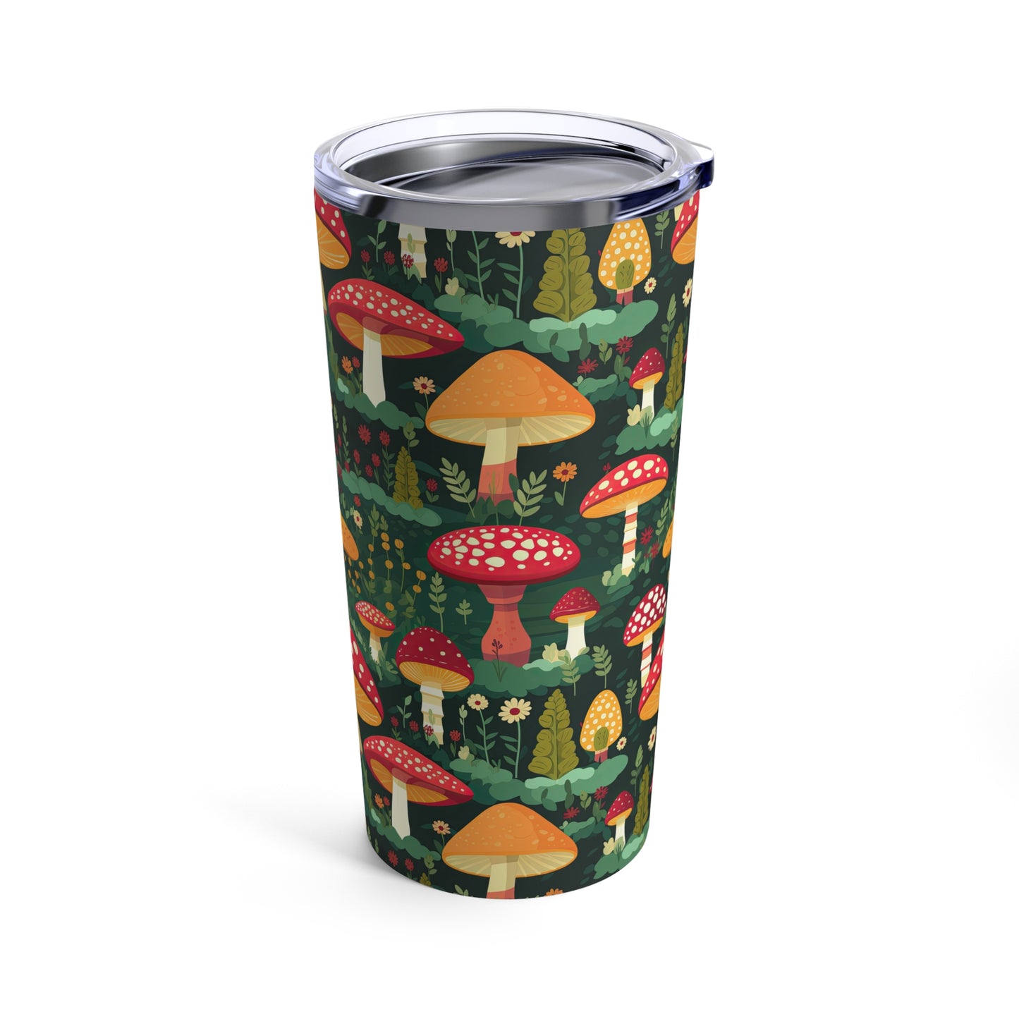 Retro Mushroom Tumbler 20oz Mushroom Tumbler