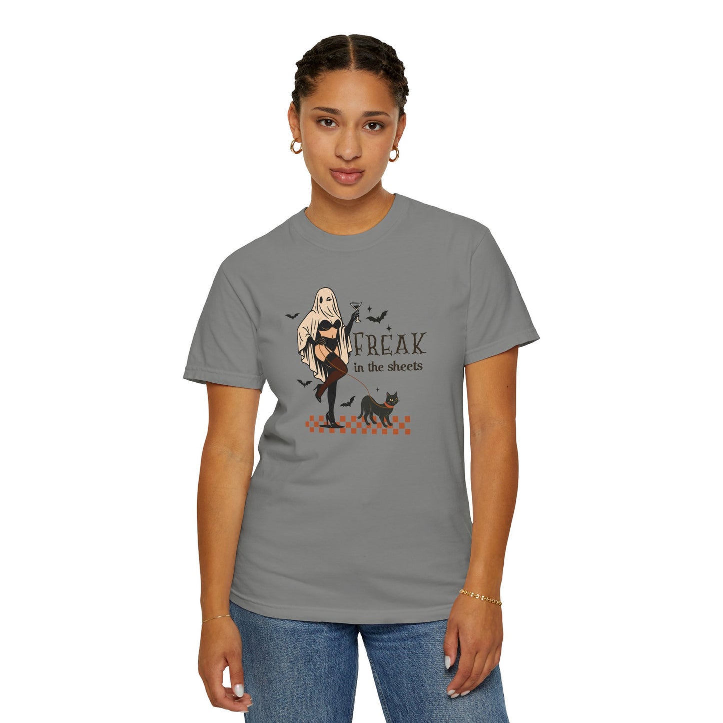 Ghostly Unisex T-shirt with Sexy Ghost Design