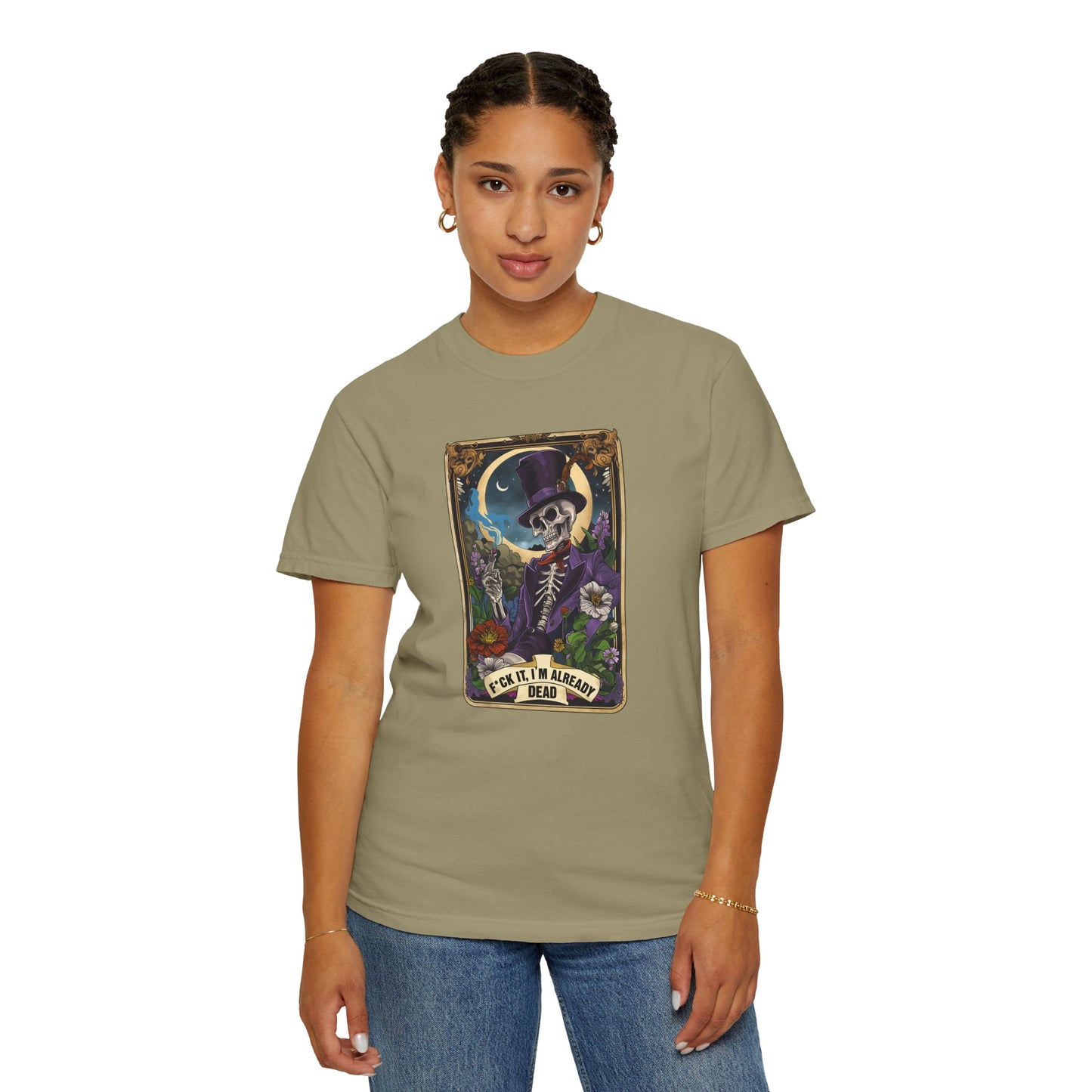 Funny Tarot Card Unisex T-shirt, Sarcastic Shirt, Hilarious Tee, Edgy Graphic Tee, Rebel Clothing, Unisex Graphic Tee