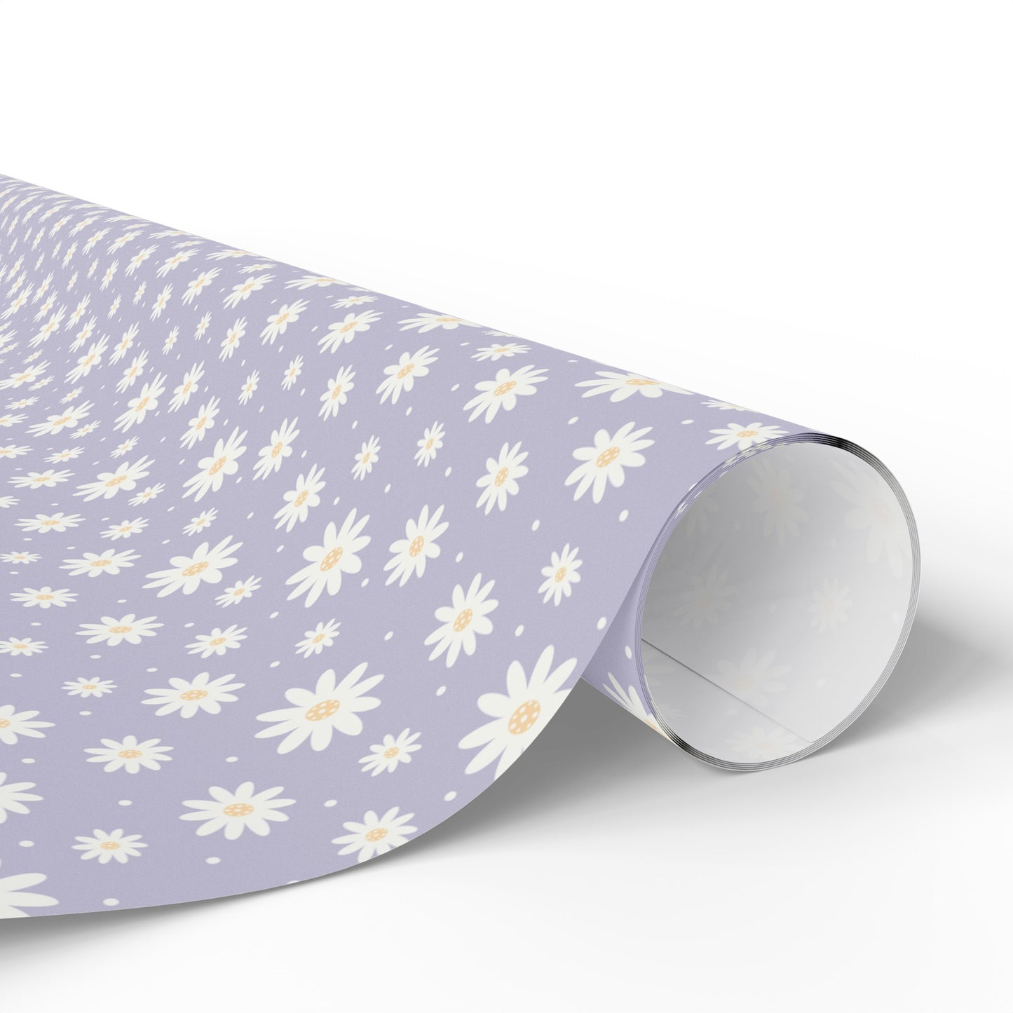 Daisy Wrapping Paper Purple Gift Wrap