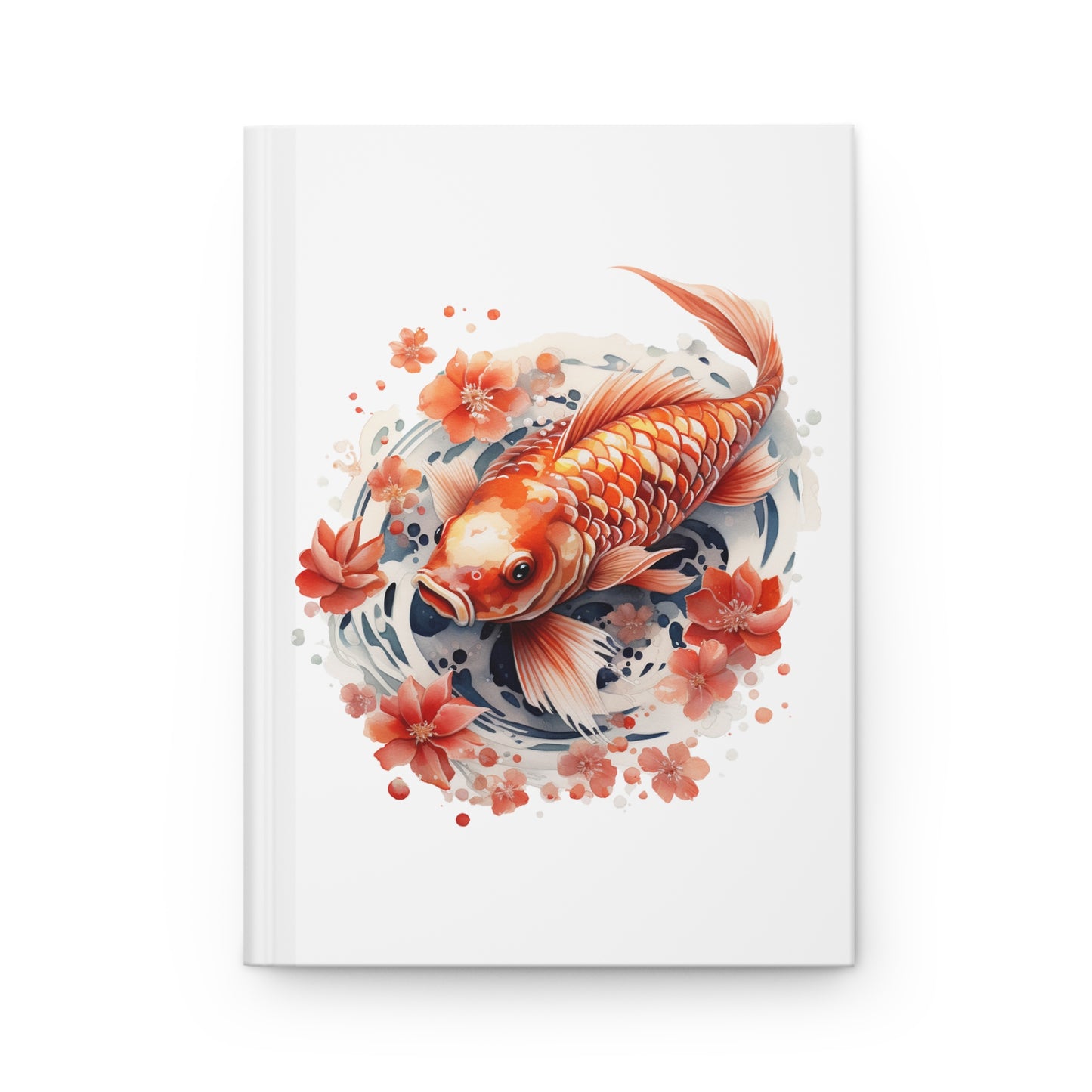 Koi Hardcover Journal Matte Notebook