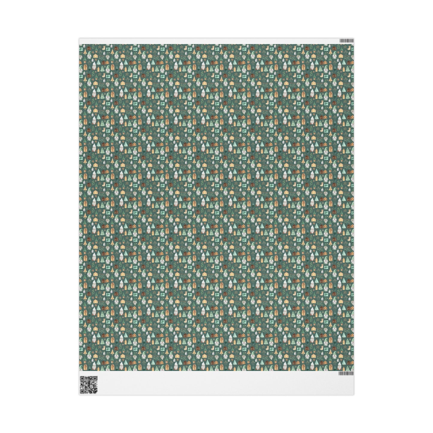 Christmas Gnome Wrapping Paper