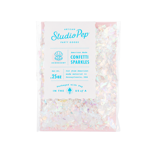 Iridescent Confetti Sparkles - Mini Bag