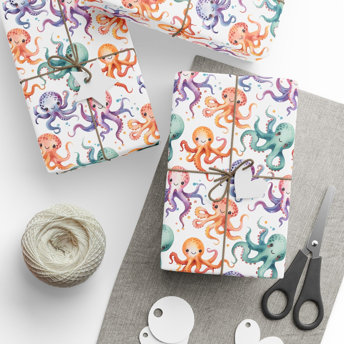 Octopus Wrapping Paper