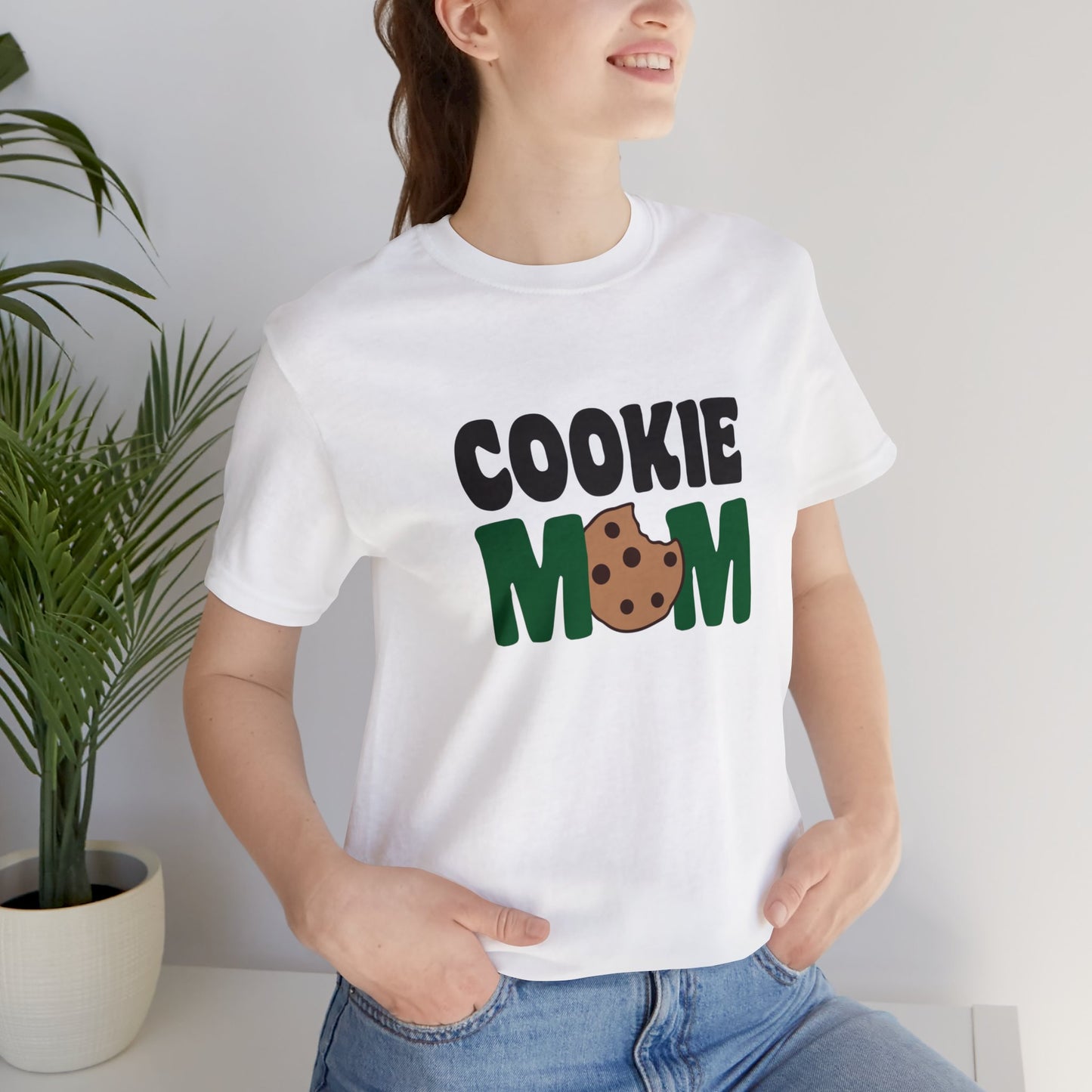 Cookie Mom  T Shirt Jersey Short Sleeve Tee Girl Scout