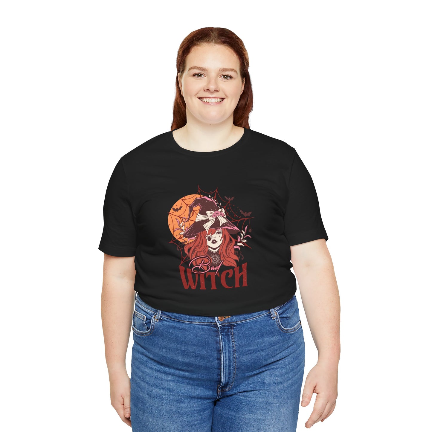 Bad Witch Unisex Jersey Short Sleeve Tee T-Shirt Witchy Shirt