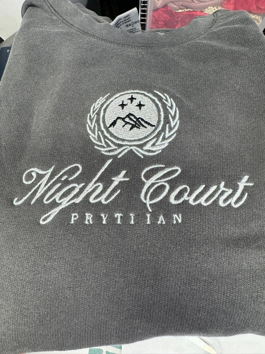 Night Court Comfort Colors Sweatshirt