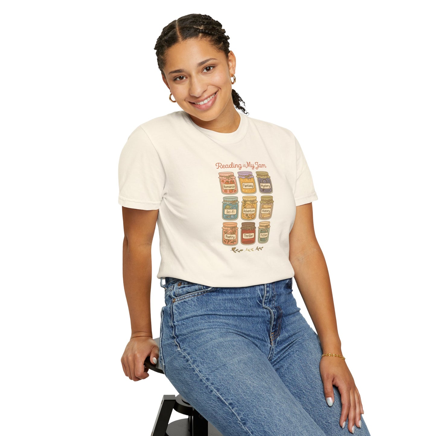 Book Genres Reading is My Jam T-Shirt