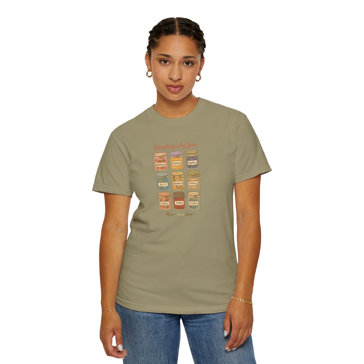 Book Genres Reading is My Jam T-Shirt