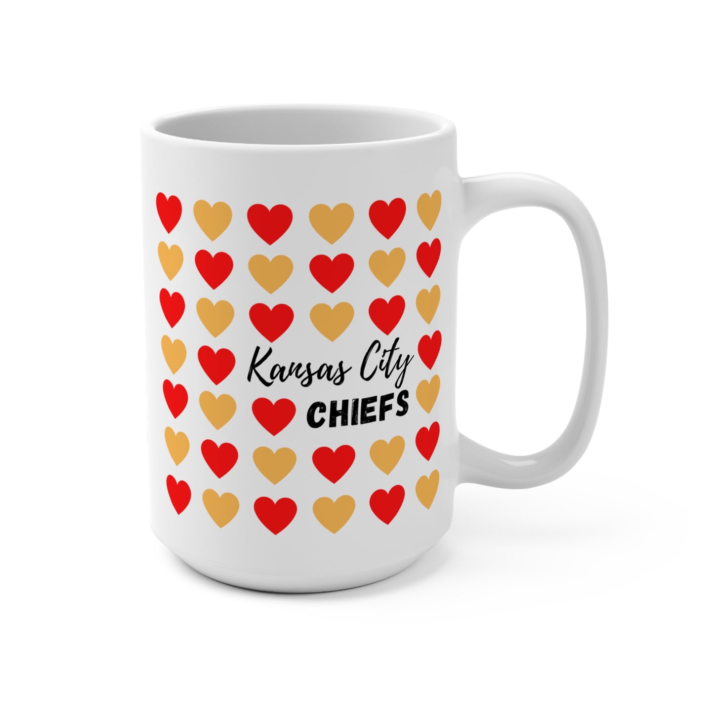 KC Heart Mug 15 oz