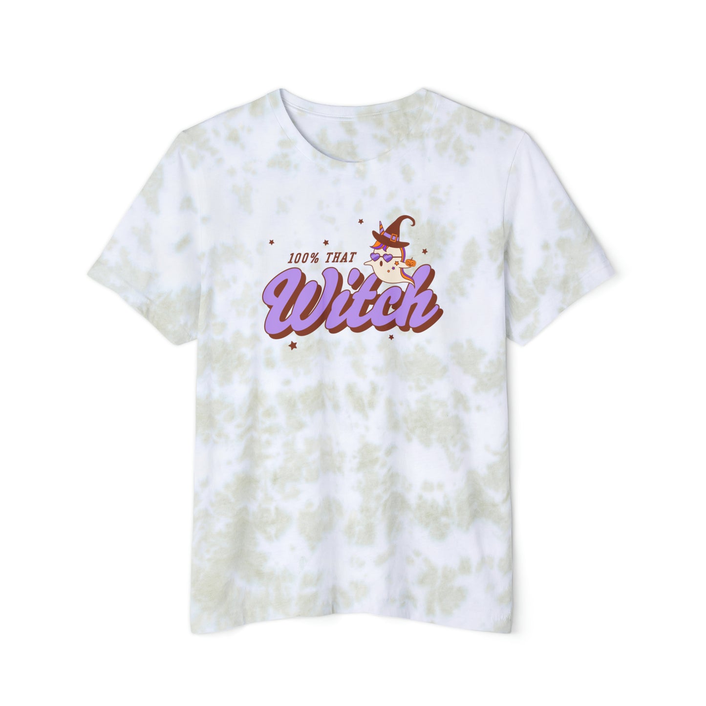 100% That Witch Unisex Tie-Dyed T-Shirt