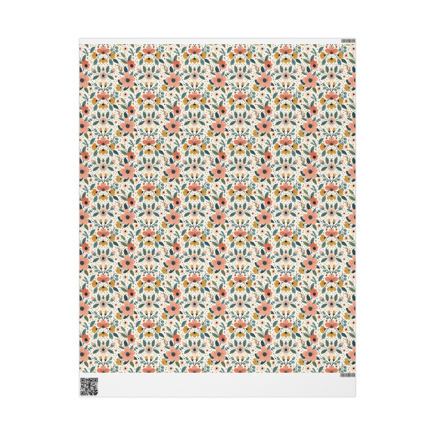 Floral Wrapping Paper Cute Giftwrap