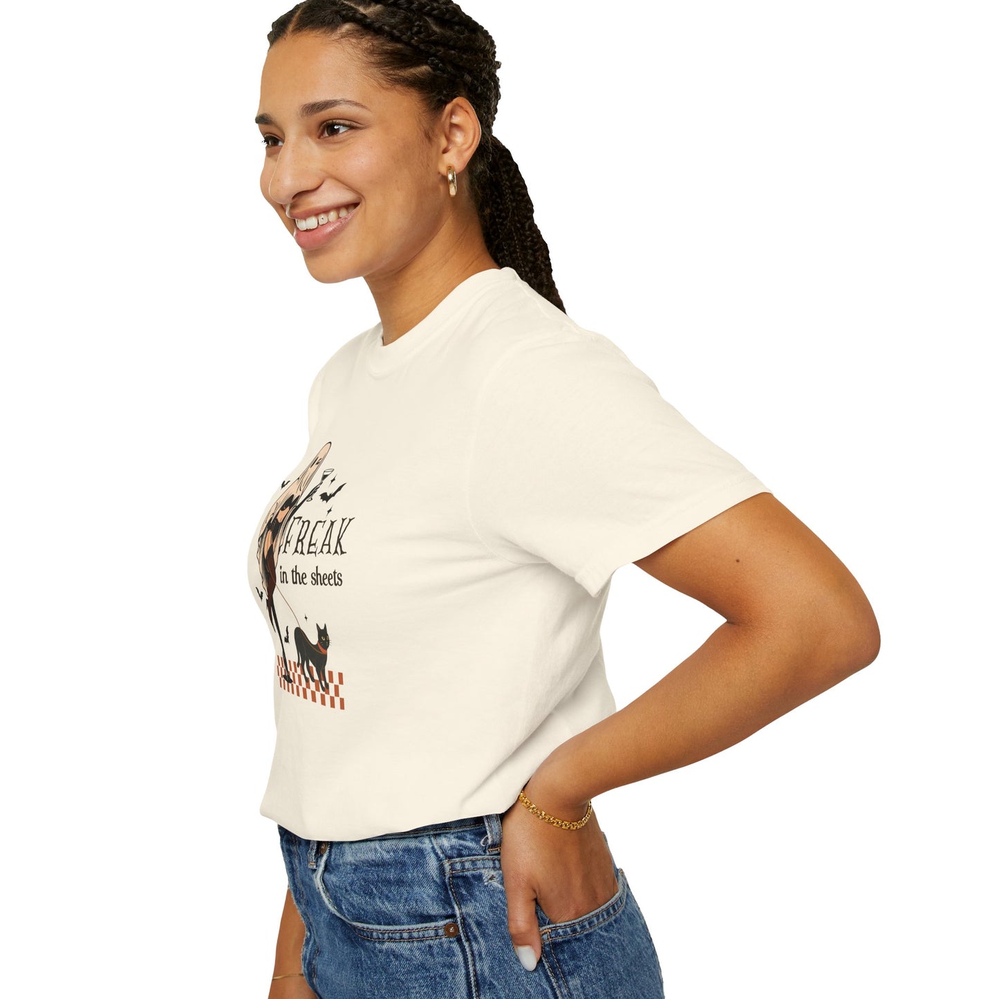 Ghostly Unisex T-shirt with Sexy Ghost Design