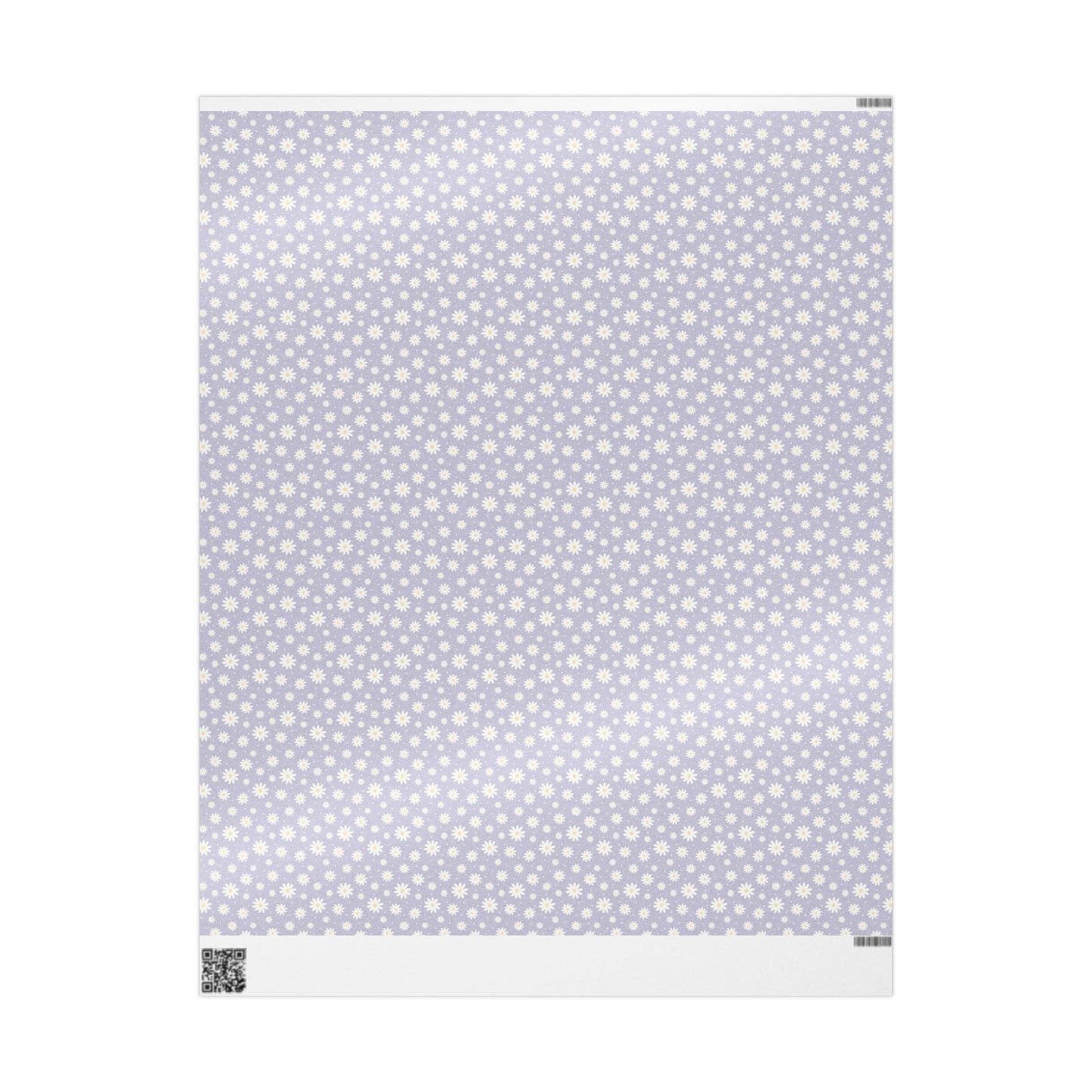 Daisy Wrapping Paper Purple Gift Wrap