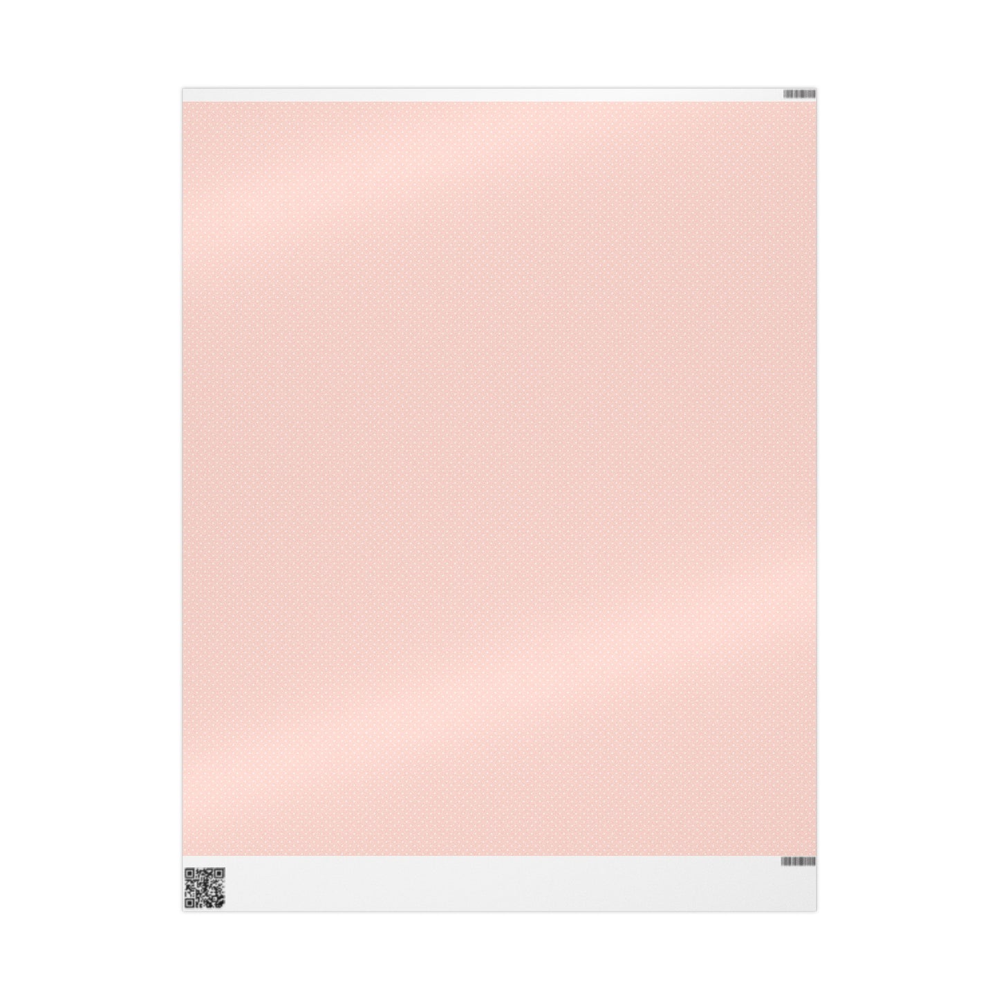 Pink and White Polka Dot Wrapping Paper